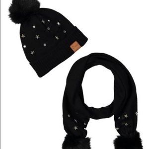 3 Pcs set Hat, Scarf & Gloves